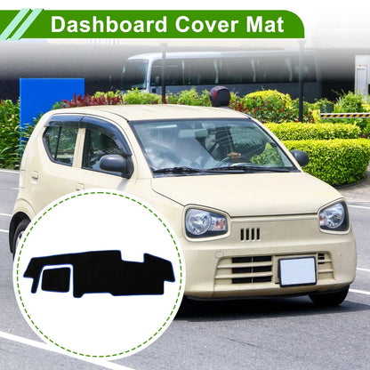 Dashboard Cover for Suzuki Spacia MK53S (2017-Current) Black Blue Polyester