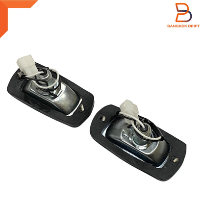 Pair of White Side Marker Clearance Lights for Nissan Datsun 510 240Z 260Z 280Z