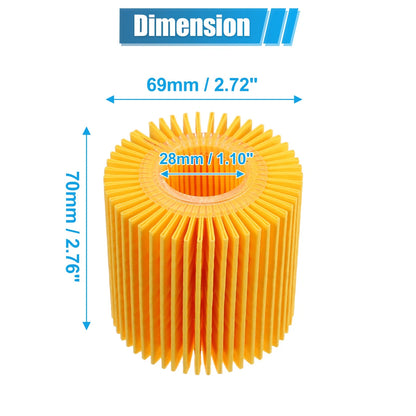 Engine Oil Filter for Toyota Avalon (2010-2023) - 10 x Filters