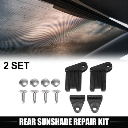 Plastic Rear Sunshade Repair Kit for BMW 525i 528i 530i 540i M5 (2001-2007)