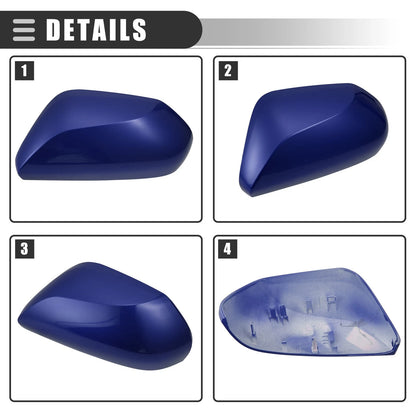 Left Side Mirror Cover for Toyota Camry 2018-2023 Blue