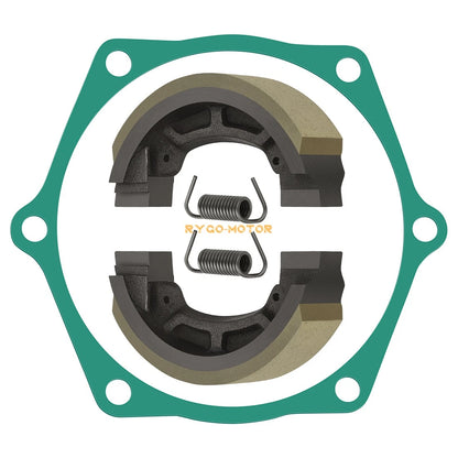 Brake Shoes Kit w/ Springs & Gasket for John Deere 650 & 670 Tractors