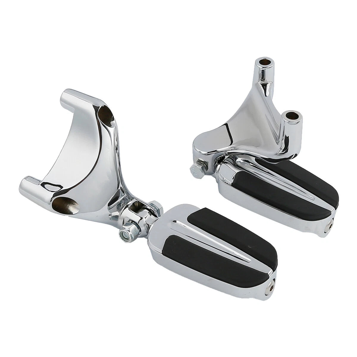 Chrome Rear Passenger Foot Peg Mount for Harley Sportster 1200 883 (2004-2013)