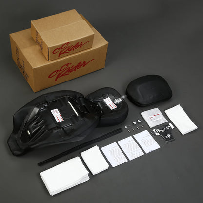 Rider Passenger Seat Backrest for Harley Touring CVO Road Glide (2009-2023)