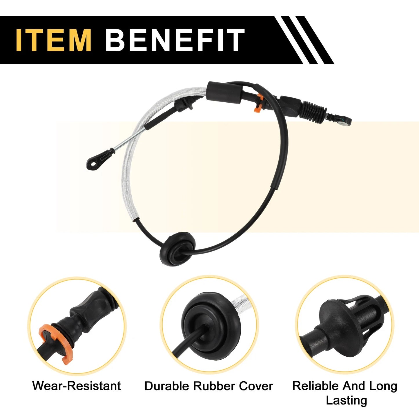 Auto Transmission Gear Shifter Cable for Jeep Wrangler (2003-2006)