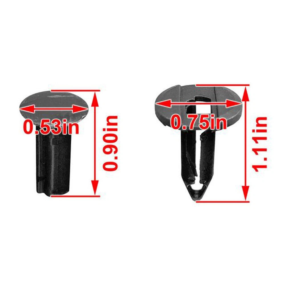 30 Pcs Bumper Cover Clips for Chevrolet Silverado, Buick, Cadillac (2007-2023)