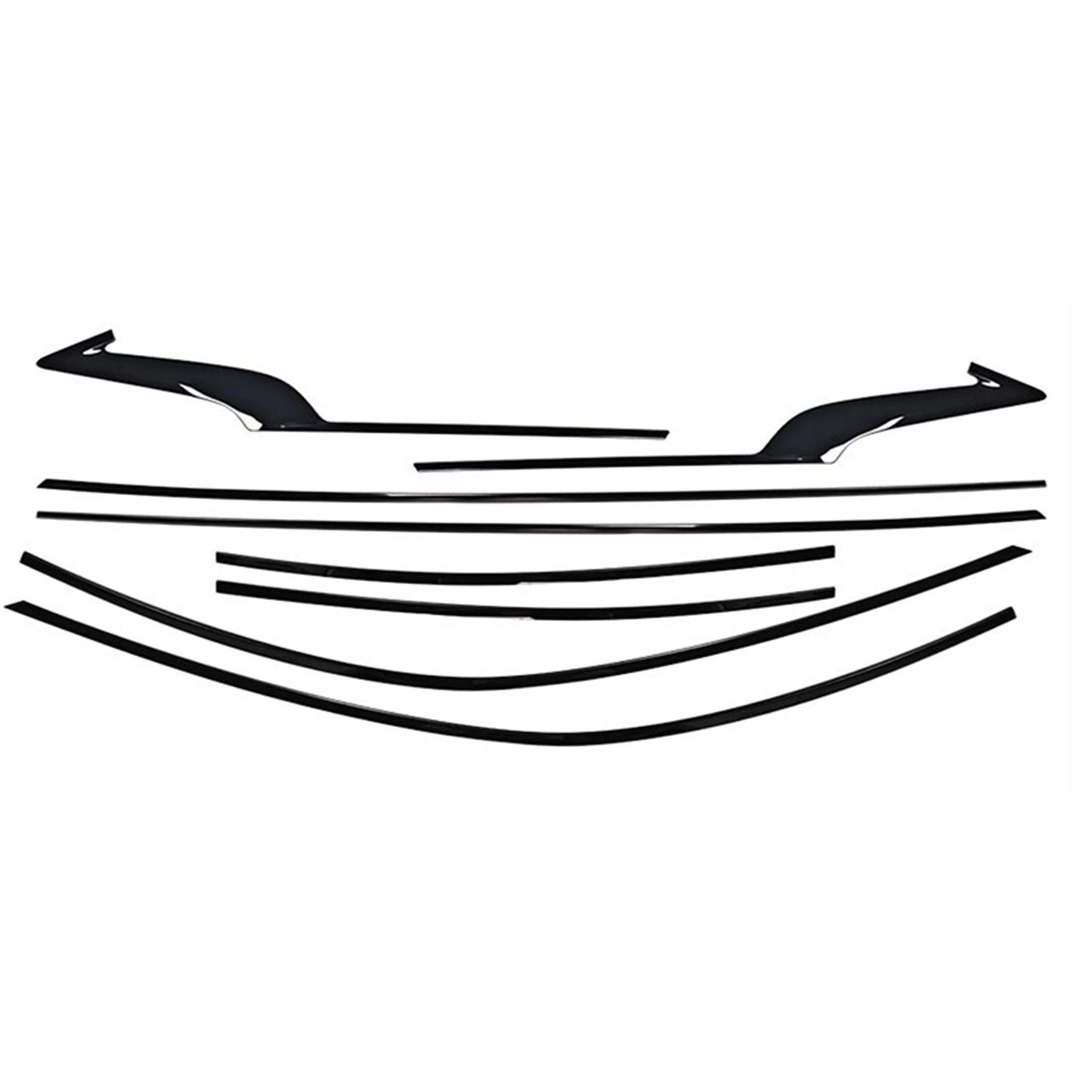 Black Window Strip Moulding for Infiniti Q60 (2017-2022)