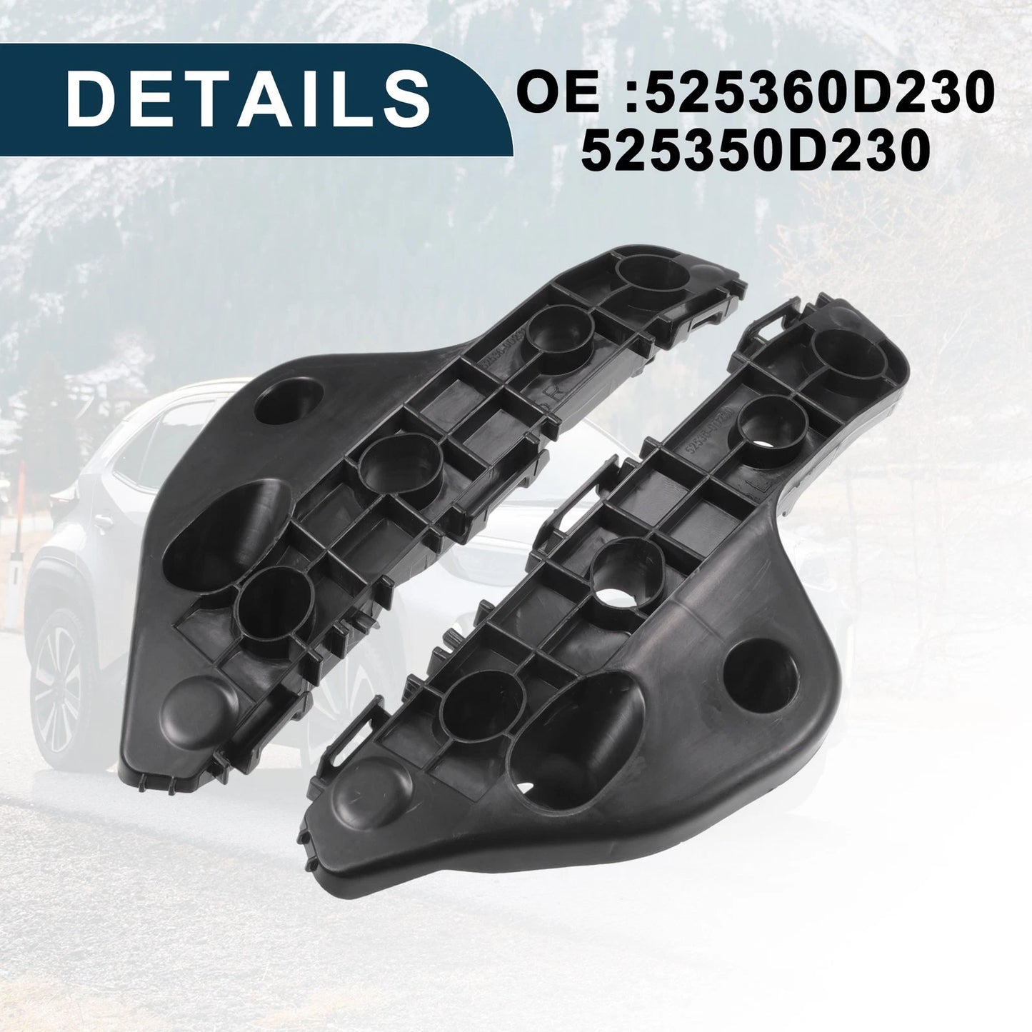 Front Bumper Retainer Bracket  for Toyota Yaris (2006-2011)
