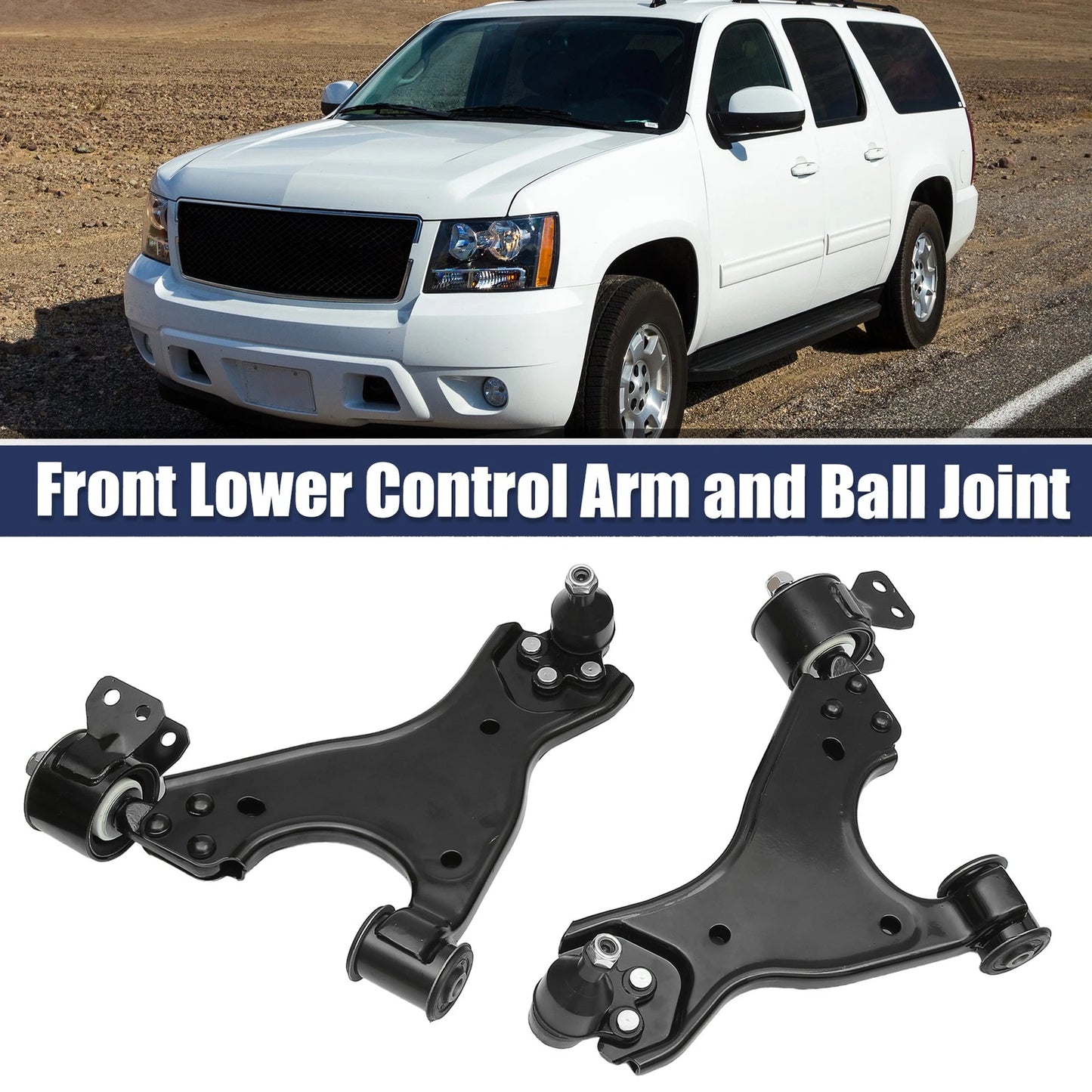 2 x Front Lower Left Right Control Arm Ball Joint for Buick and GMC