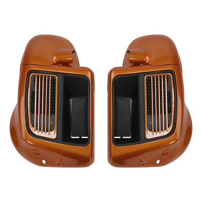 Vented Fairings for Harley Touring Road Glide (2014-2023) Amber Whiskey