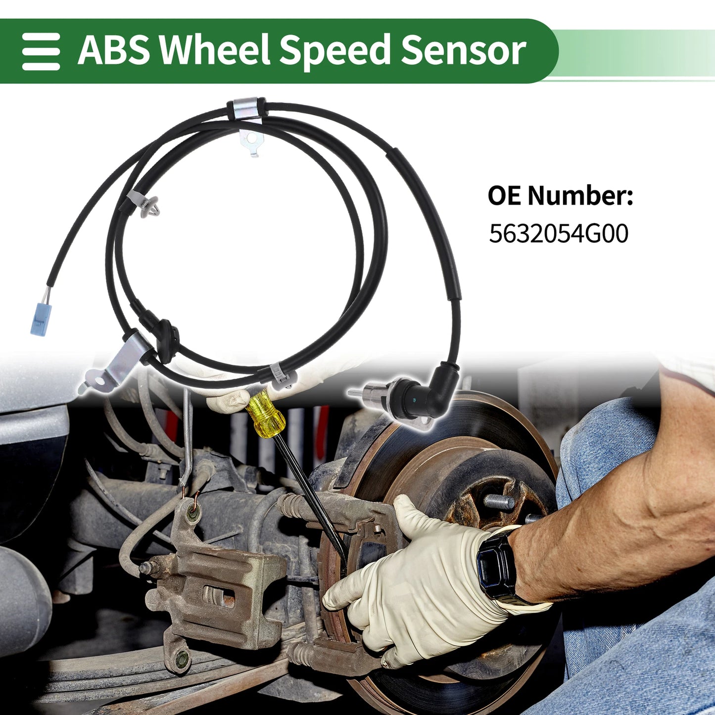 ABS Wheel Speed Sensor for Suzuki Aerio (2002-2007) Rear Left