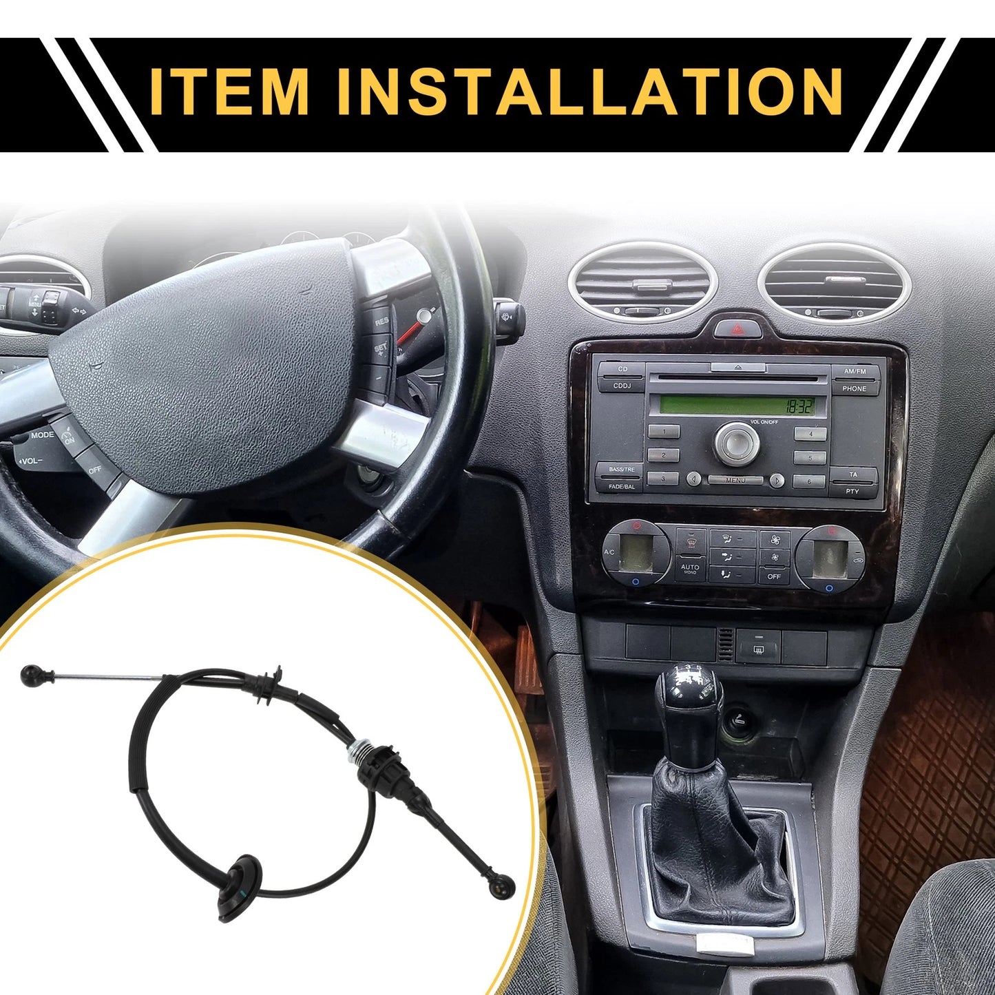Auto Transmission Gear Shifter Cable for Ford F-150 (2004)