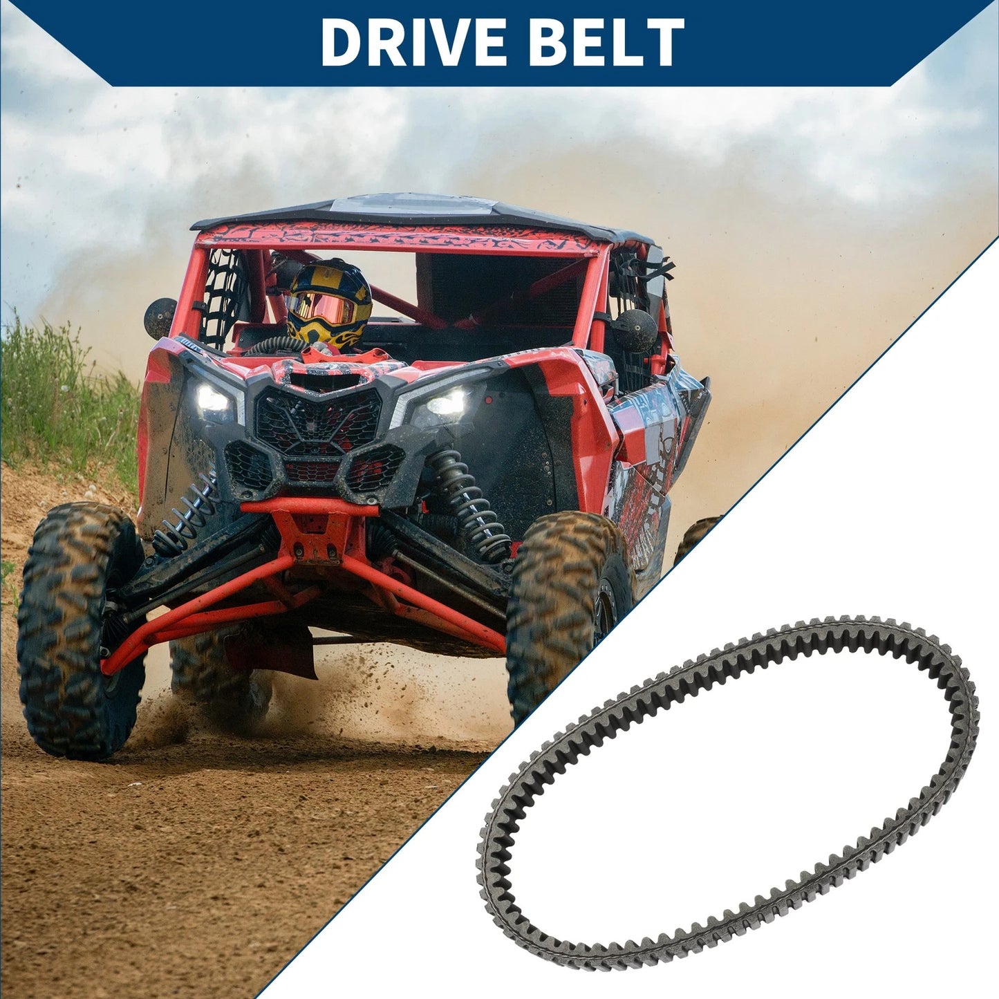 ATV UTV Drive Belt V-Belt for Kawasaki KFX700 (2004–2009)