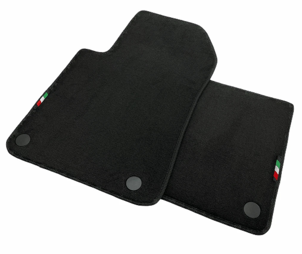 AutoWin Black Floor Mats for Ferrari 599 Coupe (2006-2012)