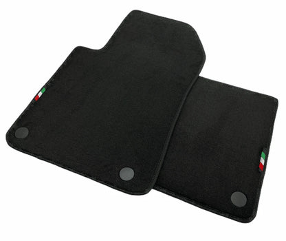 AutoWin Black Floor Mats for Ferrari 599 Coupe (2006-2012)