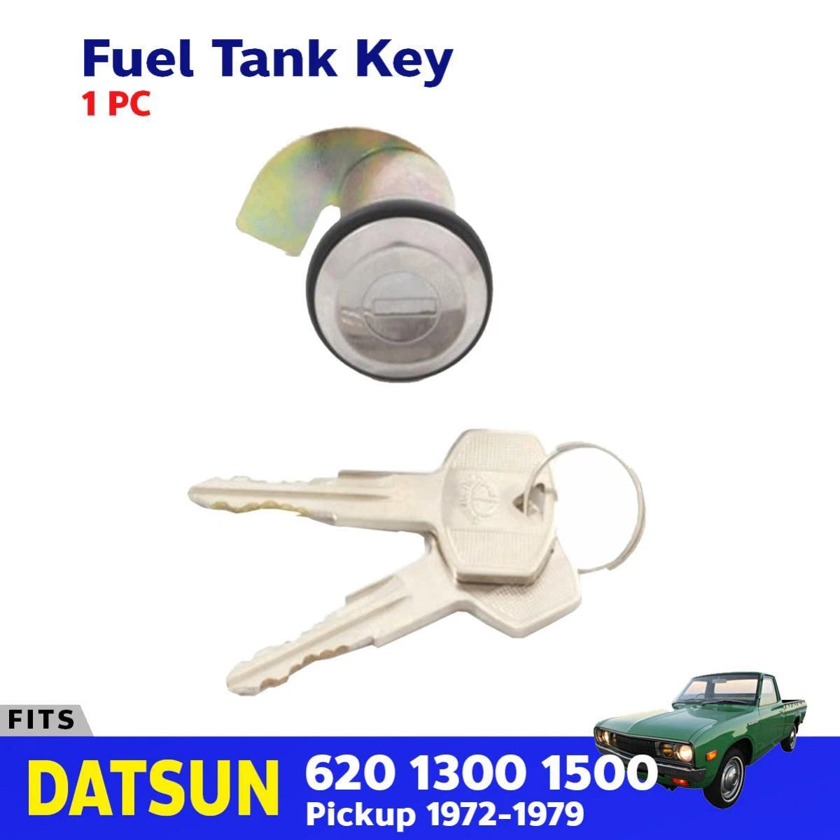 Oil Fuel Lid Lock Key Fits Datsun 620 /1300 UTE 1500 Pickup Truck 1972-79 D09