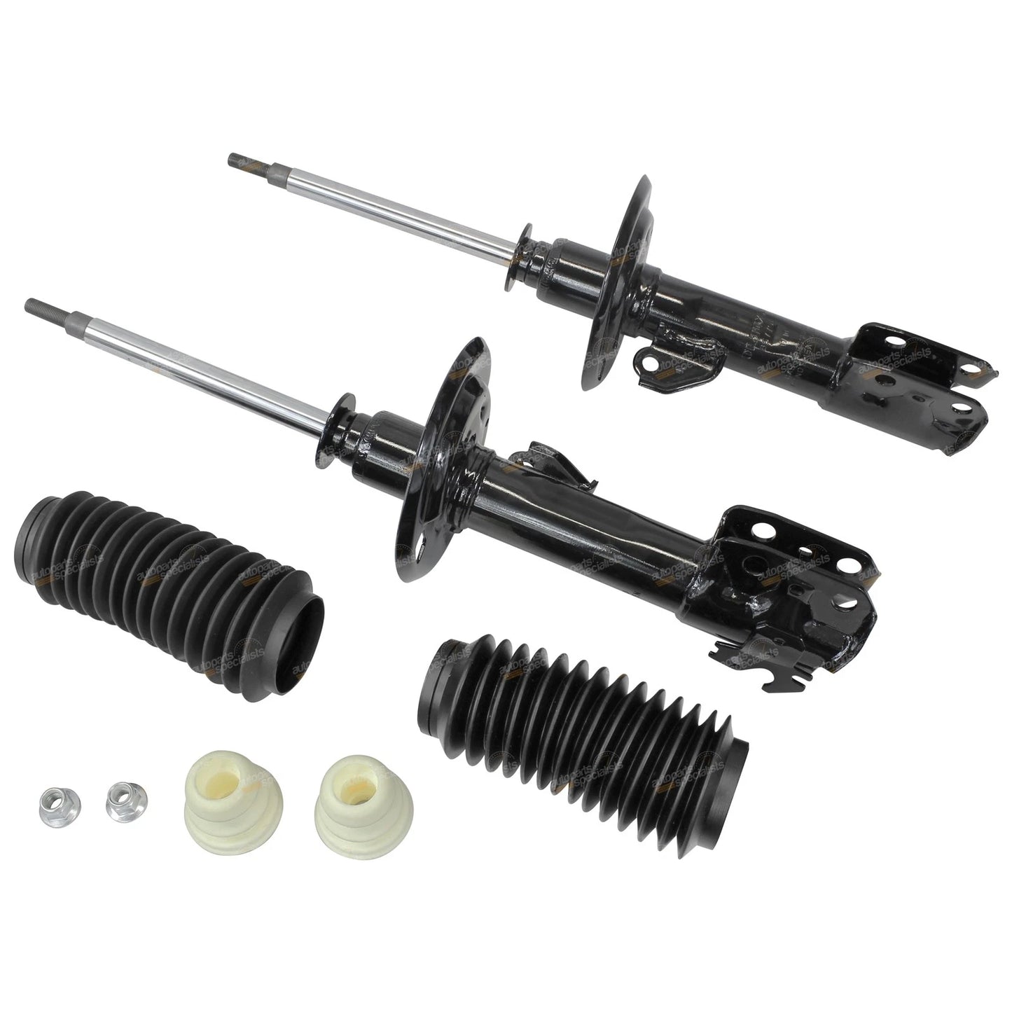 2 x Front Strut Shock Absorbers for Toyota Yaris (2005–2010)