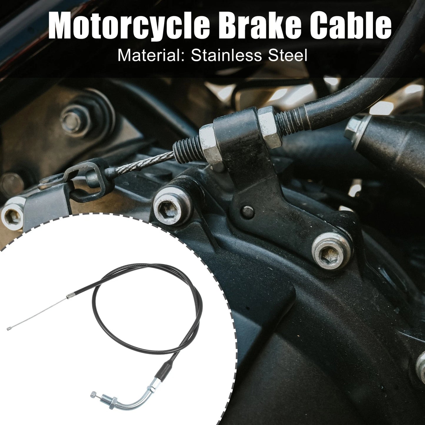 Throttle Cable Bend Connector / 1x / for 50cc-110cc Motorcycle Scooter