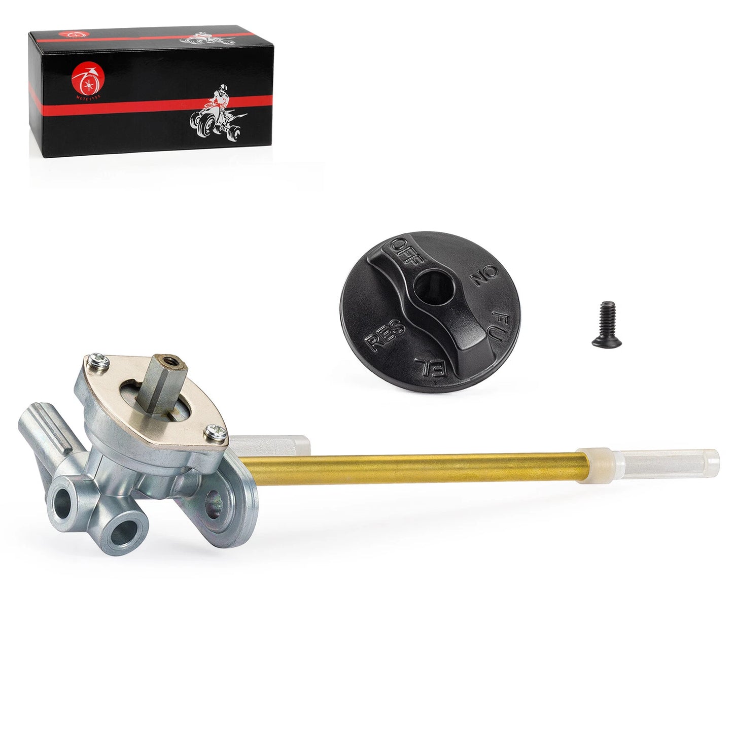 Fuel Tap Petcock with Knob for Kawasaki ZX750 Ninja ZX7R ZX7RR (1996–2003)