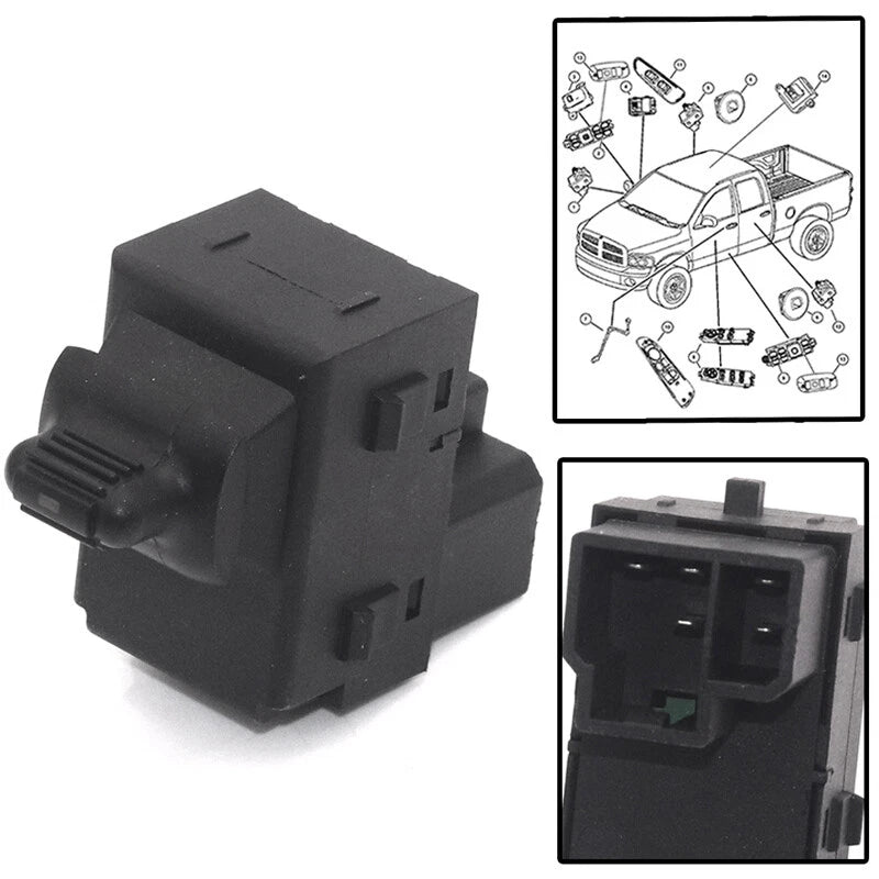 Power Window Master Switch for Dodge RAM 1500 2500 3500 4500 (2002-2023)