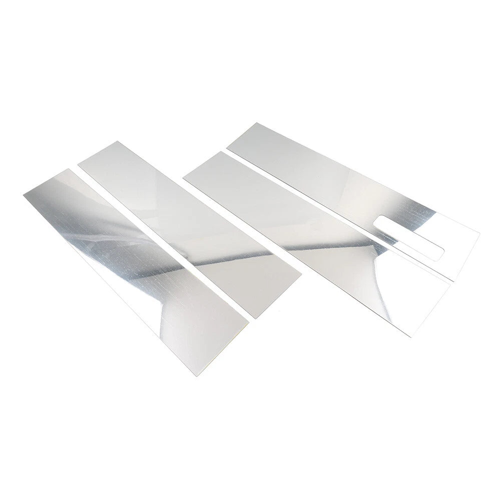 Pillar Post Set Door Window Trim Covers for Ford F150 2015-2022