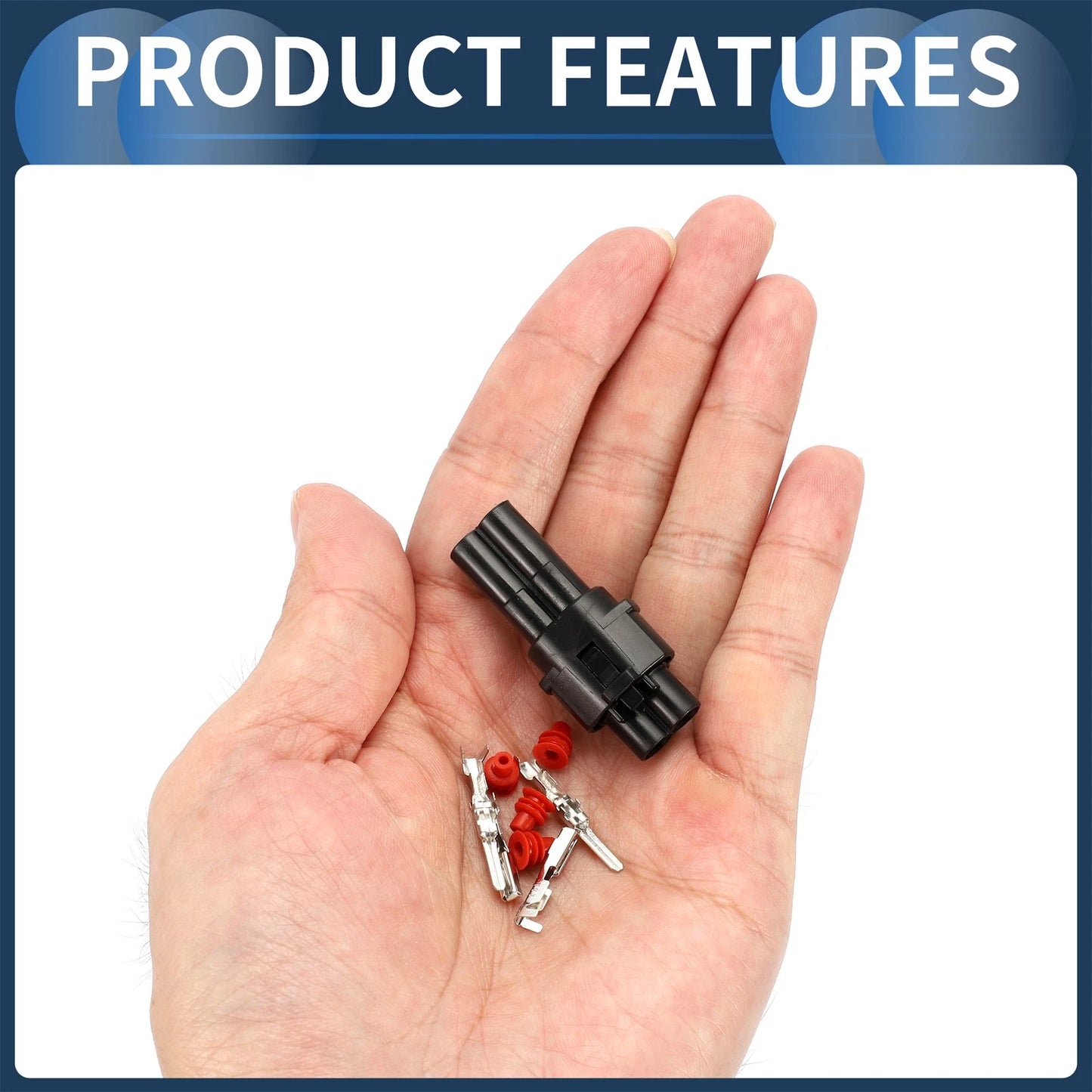Pin Waterproof Connector Plug for Kawasaki Suzuki Motorcycle