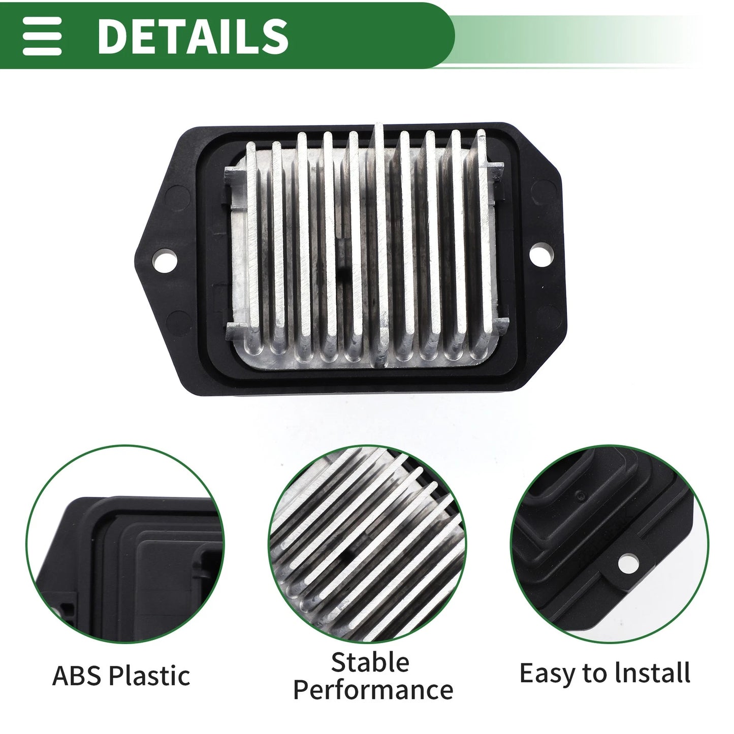 HVAC Blower Motor Resistor for Acura ILX (2013-2019)