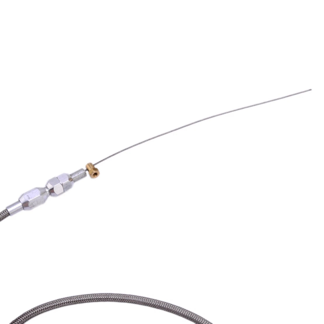36" Adjustable Throttle Accelerator Cable for Car Stainless Steel Braided