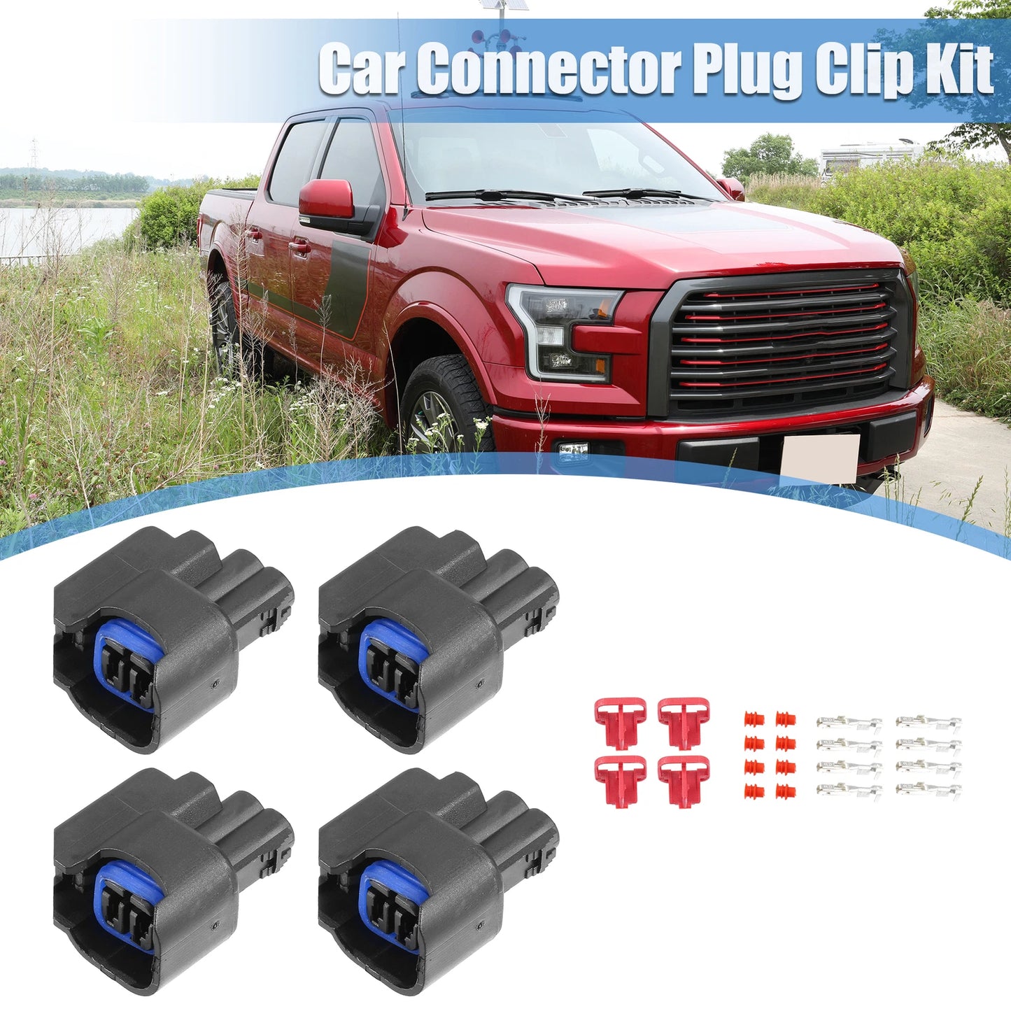 Fuel Injector Connector Adapter Kit for Ford (2001-2004)