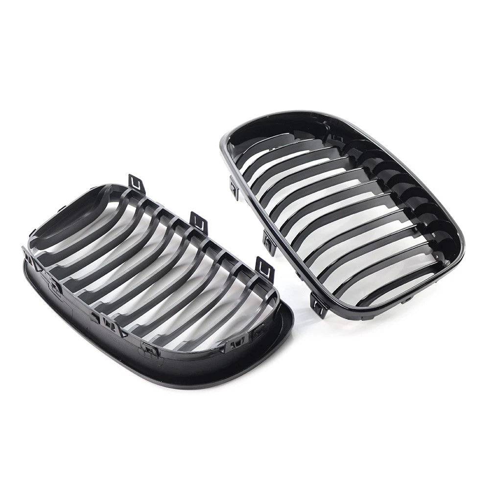 Front Kidney Grilles Set for BMW E87 E82 1-Series (2006-2013)