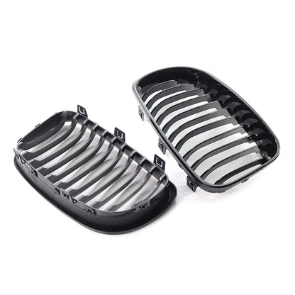 Front Kidney Grilles Set for BMW E87 E82 1-Series (2006-2013)