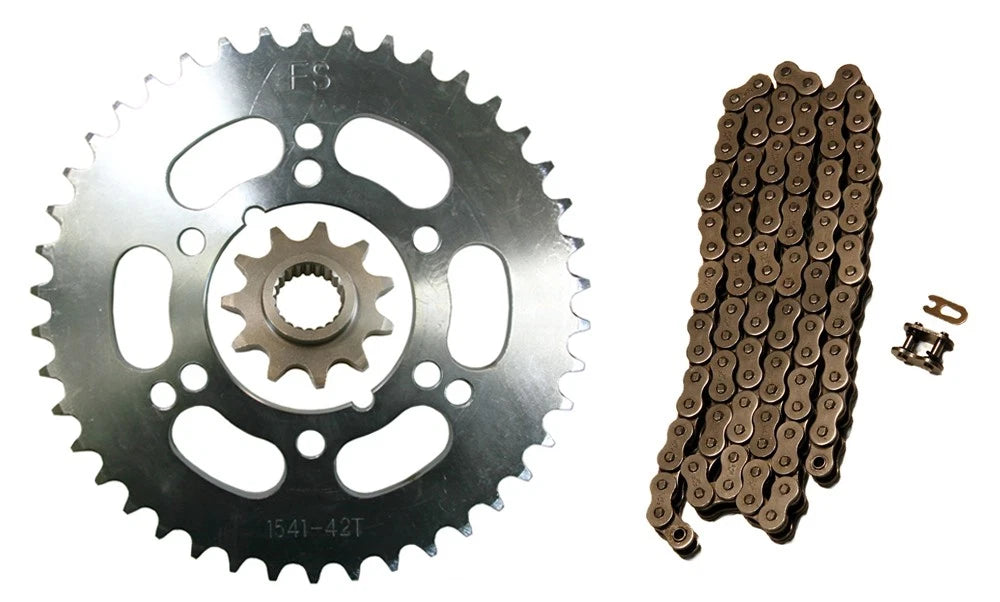520x80 O-Ring Chain & 11/42 Sprockets for Polaris Trail Boss 325 (2000–2000)