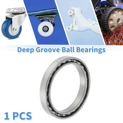 40x52x7mm Deep Groove Ball Bearings 1 Pc for Scooter Skateboard Wheel