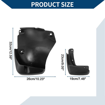 Mud Flaps Splash Guards 1 Set for Honda BRV (2015-2021)