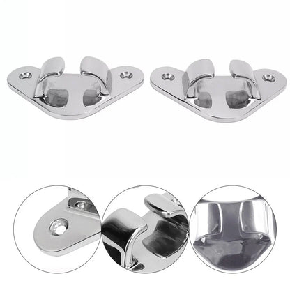 High Polished Bow Cleat for Boats - Easy Installation, Robust Structure