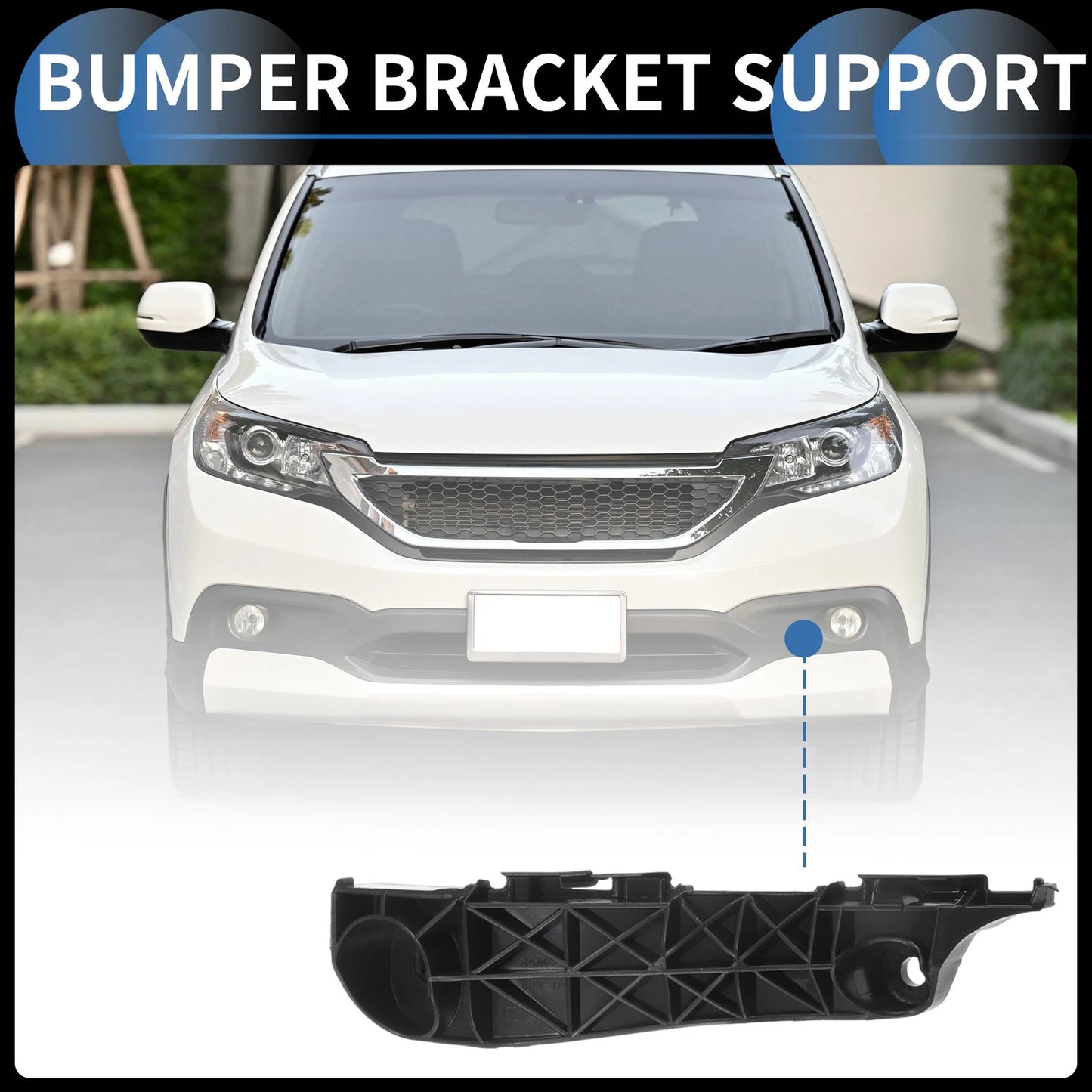 Right Front Bumper Retainer Bracket for Toyota RAV4 (2006-2012)