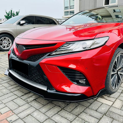 Front Spoiler Lip Splitter for Toyota Camry 8th (2018-2020)