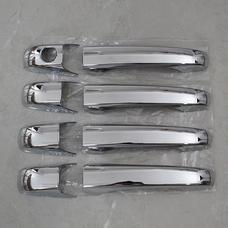8 x Chrome Door Handle Cover Bezels for 2005-2010 Chrysler 300 300C Magnum