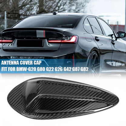 Real Carbon Fiber Antenna Cover for 2023+ BMW G20 G80 G42 G87 G82 M3 M4 M2