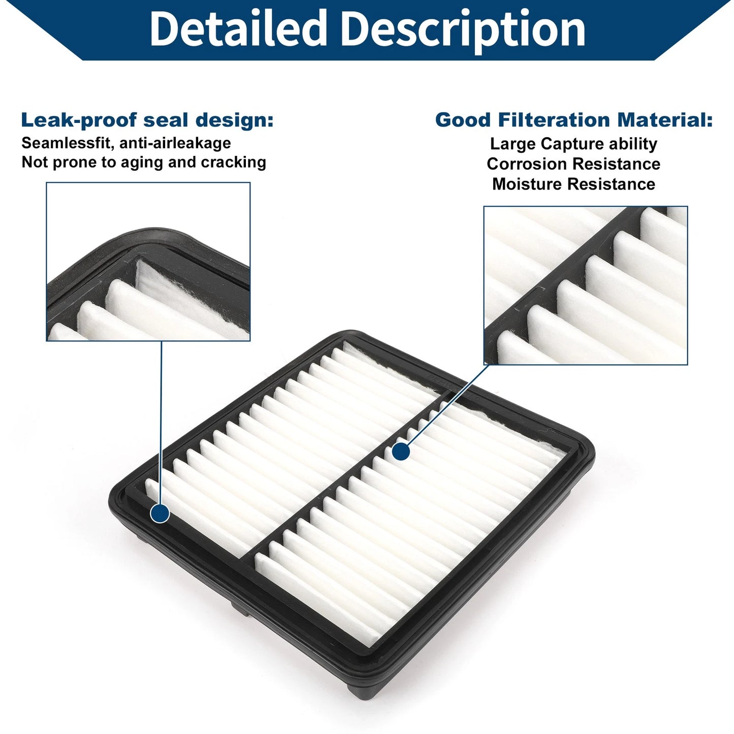 Engine Air Filter for Mazda CX-3 2.0L (2016-2021) - 1 Pcs