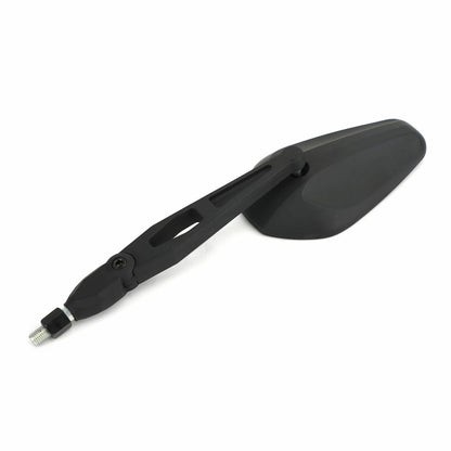 2 x Black Universal Handlebar Mirrors for F3