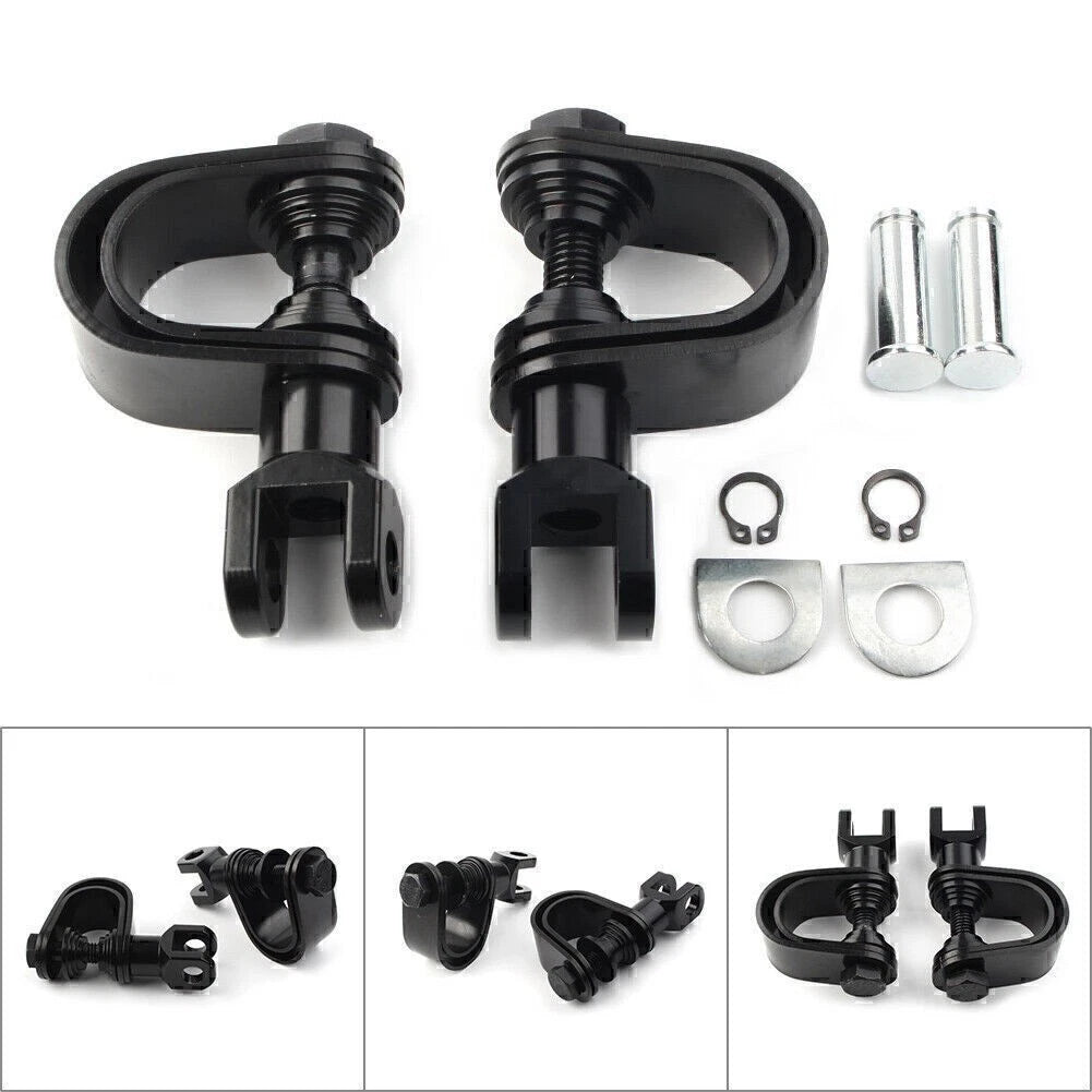 25mm & 32mm Motorcycle Crash Bar Mount Foot Peg Clamp for Harley