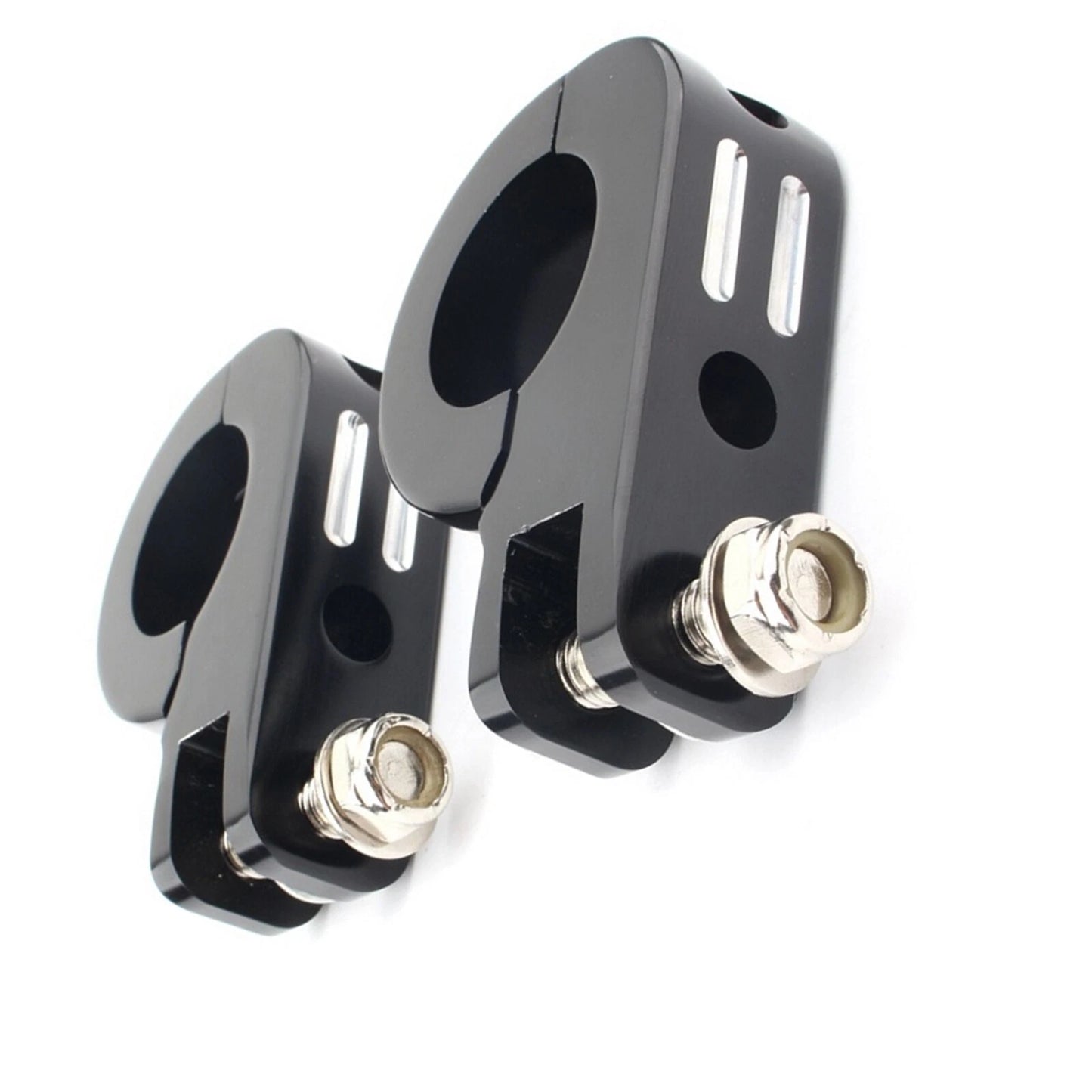 38MM Aluminum Highway Guard Foot Peg Clamp Kit for Harley Dyna