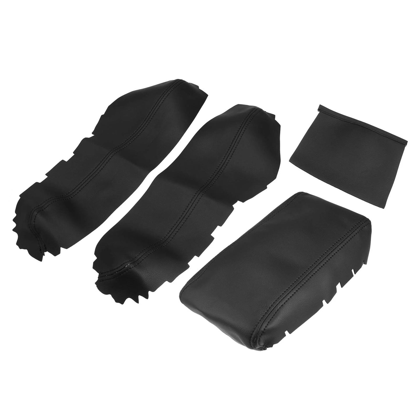 3 x Armrest Covers for Honda Civic 10th Gen (2016-2020) Black Line