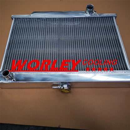 3 Row Aluminum Radiator + 2 x Fans for Holden EH EJ Premier V8 (1962-1965)