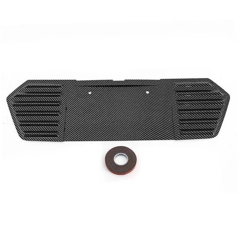 ABS Rear License Plate Frame Carbon Fiber Black for Corvette C8 (2020-2024)