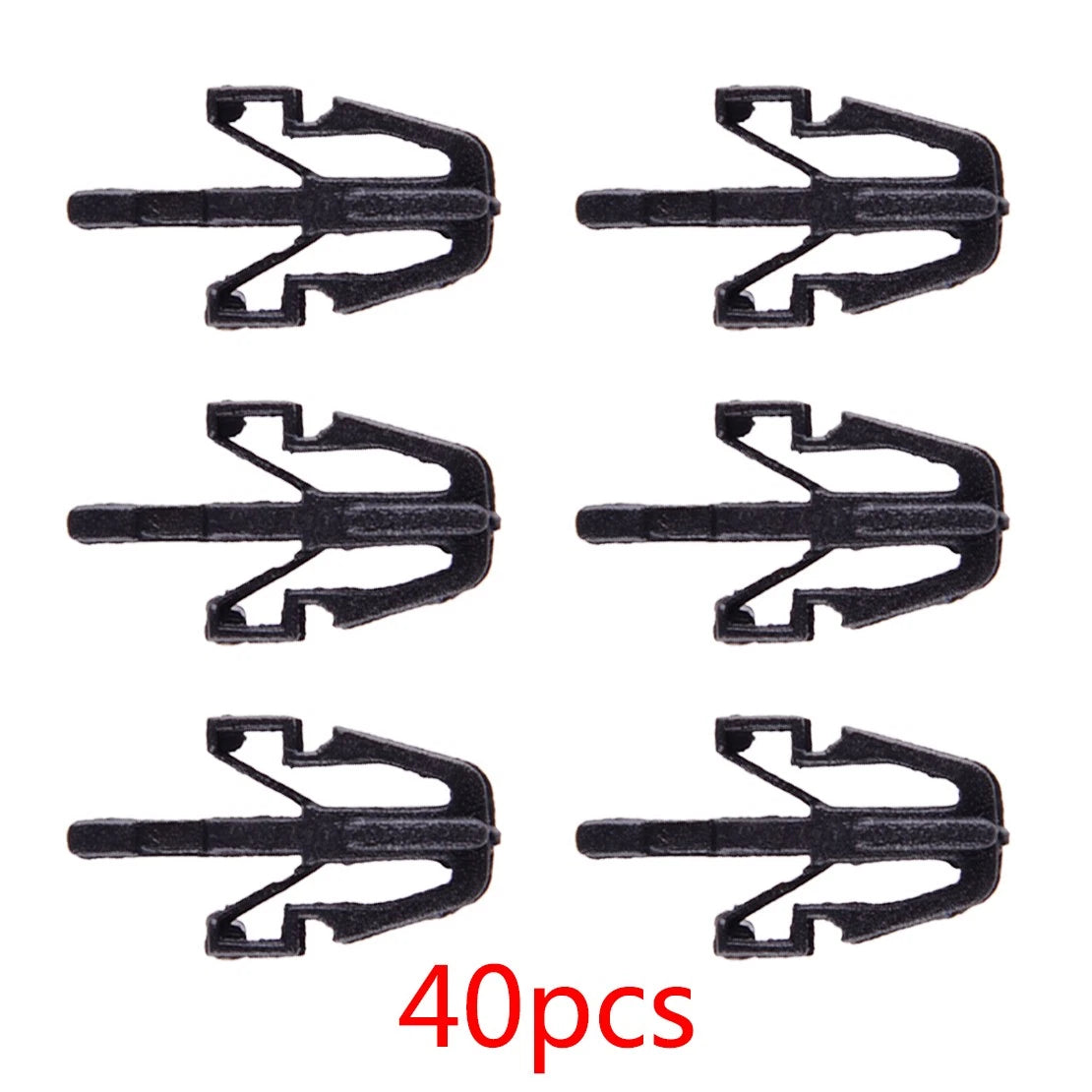 40 x Grille Clip Replacement for Isuzu Pickup KBZ D-MAX Vauxhall Brava