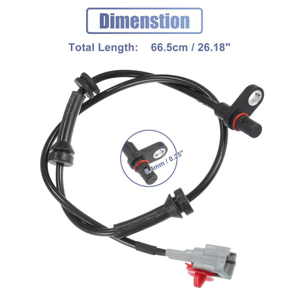 ABS Wheel Speed Sensor Rear Right for Nissan Sentra (2007-2011)
