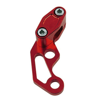 Oil Pipeline Brake Line Clamp Protector for Motor Bikes Aluminum Red