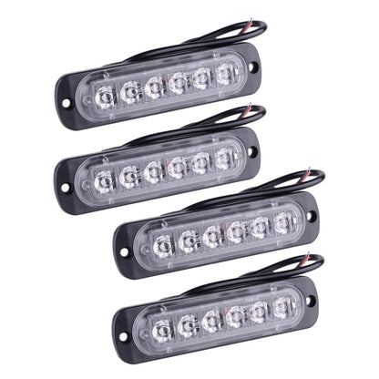 4 x 6 LED Side Marker Light Indicator Lamp Blue for Car Truck